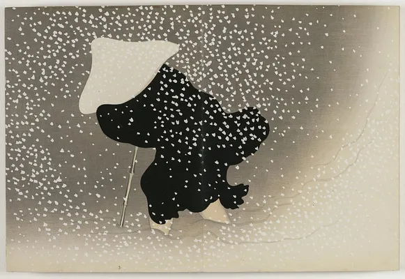 Flowers of a Hundred Worlds (Momoyogusa): Swirling Snow (Tomoe no yuki)