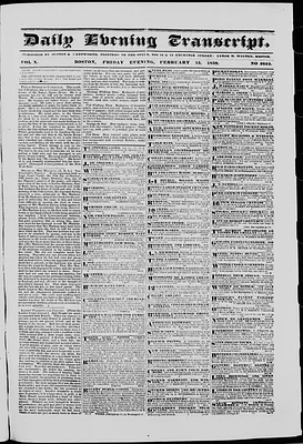 Daily Evening Transcript