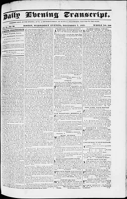 Daily Evening Transcript