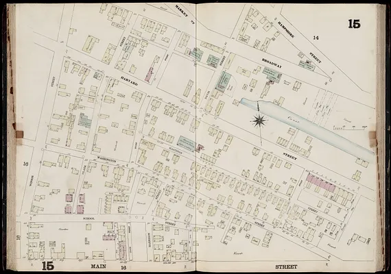 Insurance map of Charlestown : portions of Roxbury (now annexed to Boston) and Cambridge
