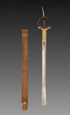 Sword with scabbard