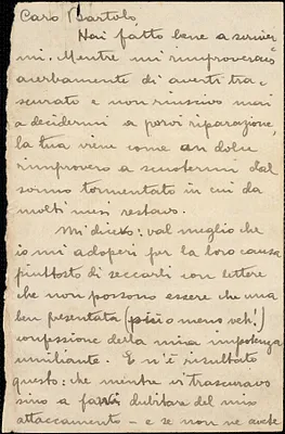 Raffaele Schiavina autographed letter signed to Bartolomeo Vanzetti, [Paris], ca. May 1927