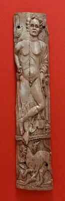 Male Nude with a Cheetah
