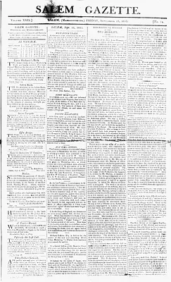 The Salem Gazette