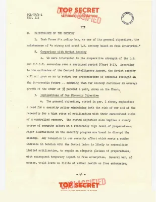 Report to the National Security Council by Project Solarium Task Force A - Part 4 of 7