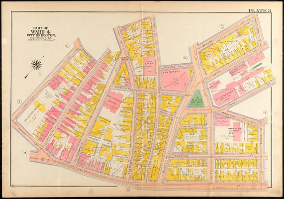 Atlas of the city of Boston, Charlestown and East Boston