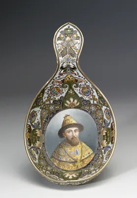 Kovsh with Image of Tsar Mikhail