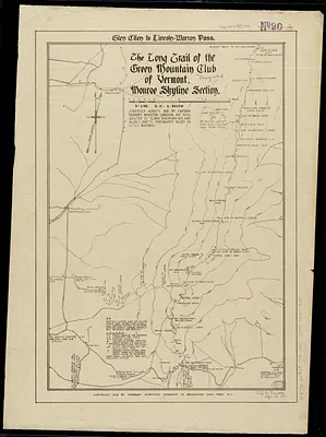 The Long Trail of the Green Mountain Club