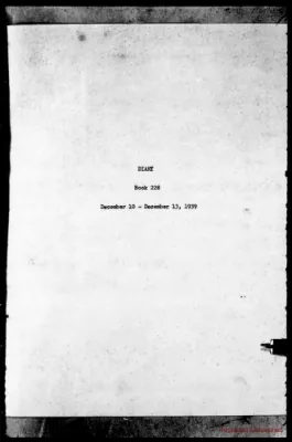 Volume 228, December 10 – December 13, 1939