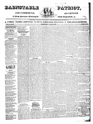 Barnstable Patriot, and Commercial Advertiser