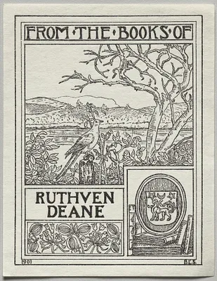 Bookplate: Ruthven Deane