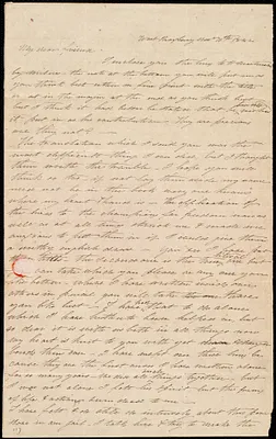 Letter from Eliza Lee Cabot Follen, West Roxbury, [Mass.], to Maria Weston Chapman, Nov'r 11th, 1842