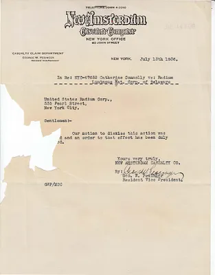 Letters Received, July 13, 1936