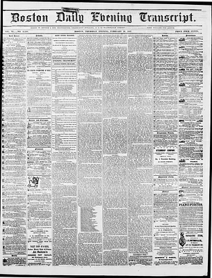Boston Daily Evening Transcript