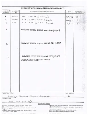 October 1-4, 1971 [1 of 2]