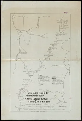The Long Trail of the Green Mountain Club