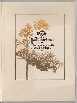 Fontainebleau Forest: Cover (La Forêt de Fontainebleau)