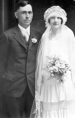 Scherrman Wedding Photo, 1927