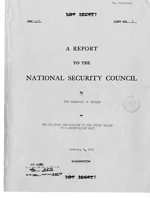 National Security Council Report 28/2, Report to the National Security Council by the Secretary of Defense on the Military Implications to the United States of a Scandinavian Pact