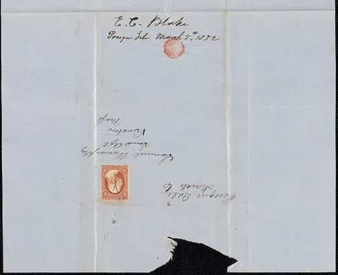 E. C. Blake to Samuel Warner, 5 March 1852