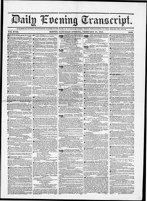 Daily Evening Transcript