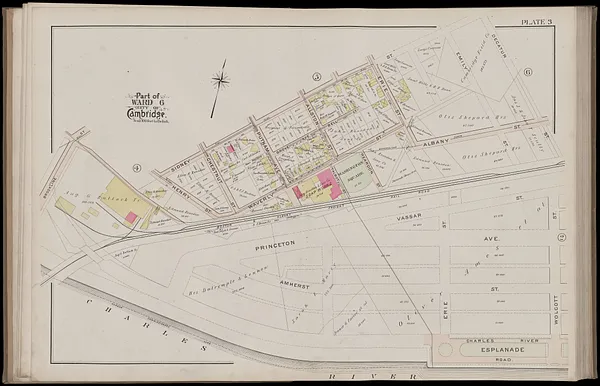 Atlas of the city of Cambridge, Massachusetts
