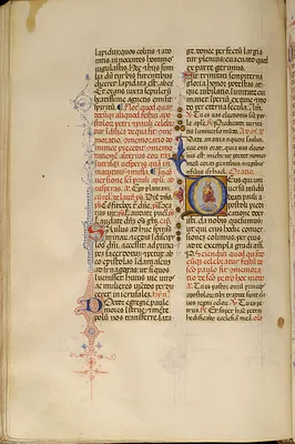 Leaf from Breviary