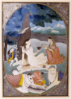 Shiva and His Family