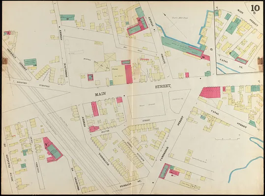 Insurance map of Charlestown : portions of Roxbury (now annexed to Boston) and Cambridge : 1868 : corrected Nov. 1871