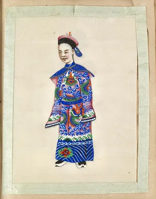 Leaf from Album of Costumes