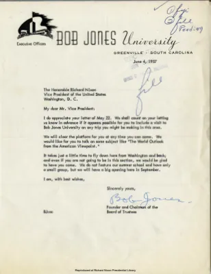 Jones, Bob, Reverend