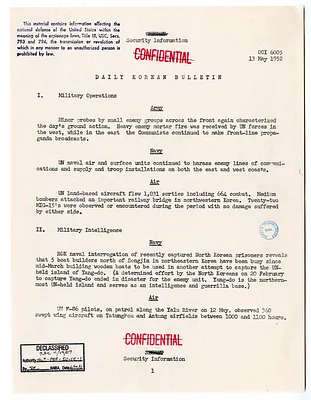 Memorandum, Daily Korean Bulletin