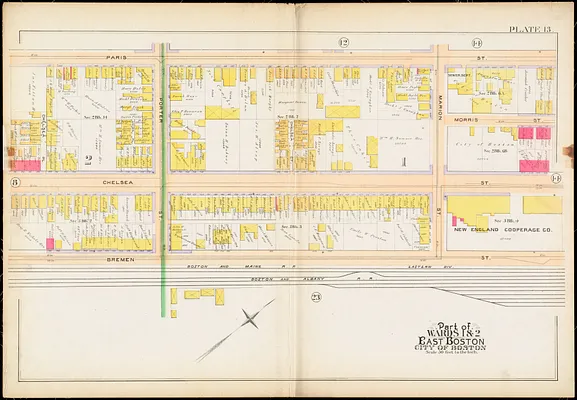Atlas of the city of Boston : East Boston, Mass.