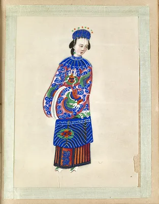 Leaf from Album of Costumes
