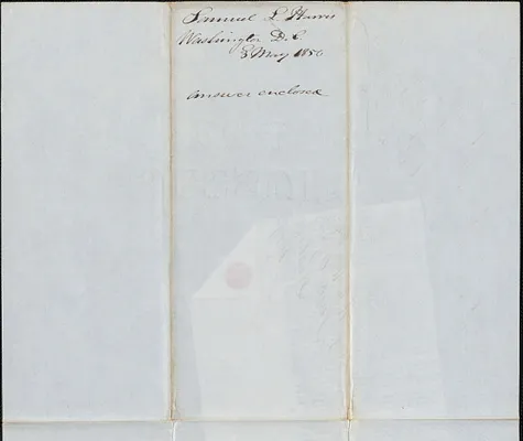 Samuel L. Harris to George Coffin, 3 May 1850