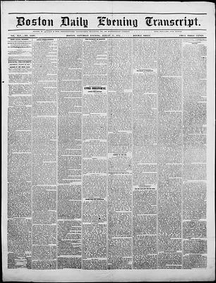 Boston Daily Evening Transcript