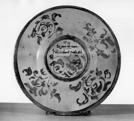 Plate with the Abduction of Europa