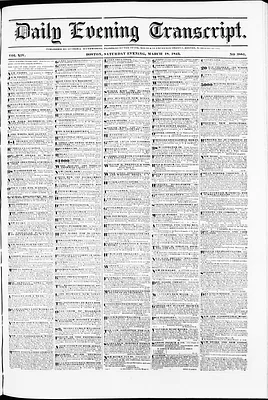 Daily Evening Transcript