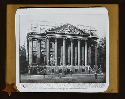 Photograph of Mansion House, London