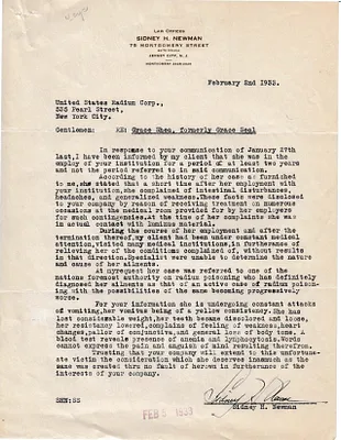 Letters Received, February 2, 1933