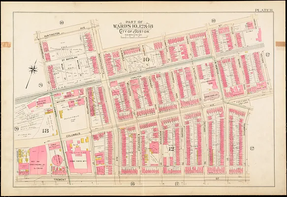 Atlas of the city of Boston, Boston proper and Roxbury
