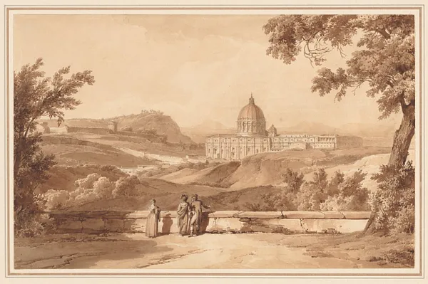View of St. Peters, Rome