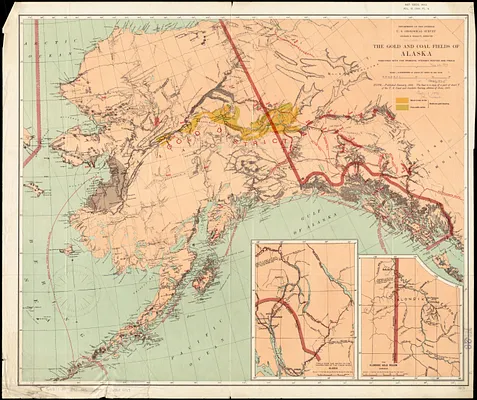 The gold and coal fields of Alaska