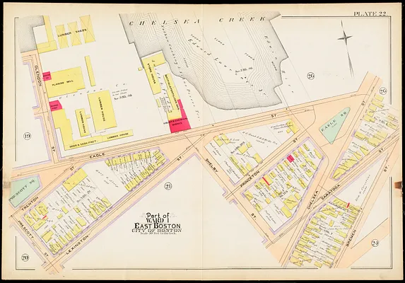Atlas of the city of Boston : East Boston, Mass.