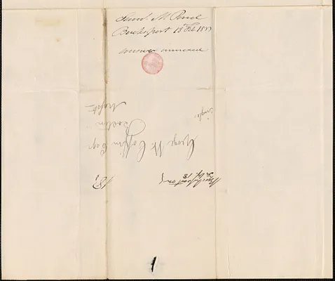 Samuel M. Pond to George Coffin, 18 February 1833