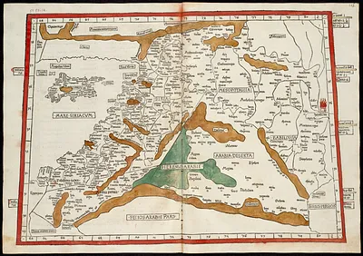 Quarta Asiae taubla continet Cyprum & Syrium & Iudea & vtraq. Arabia petream & deserta ac Mesopotamia & Babilonia