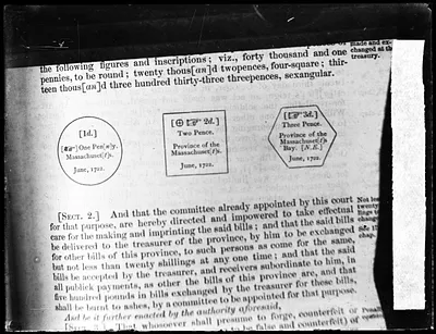 Massachusetts Province bills (currency) 1722