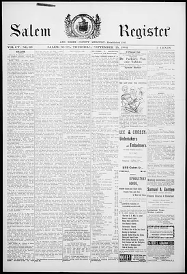 Salem Register and Essex County Mercury