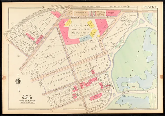 Atlas of the city of Boston, Roxbury