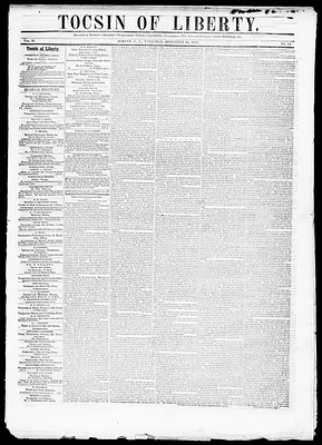 The Tocsin of Liberty